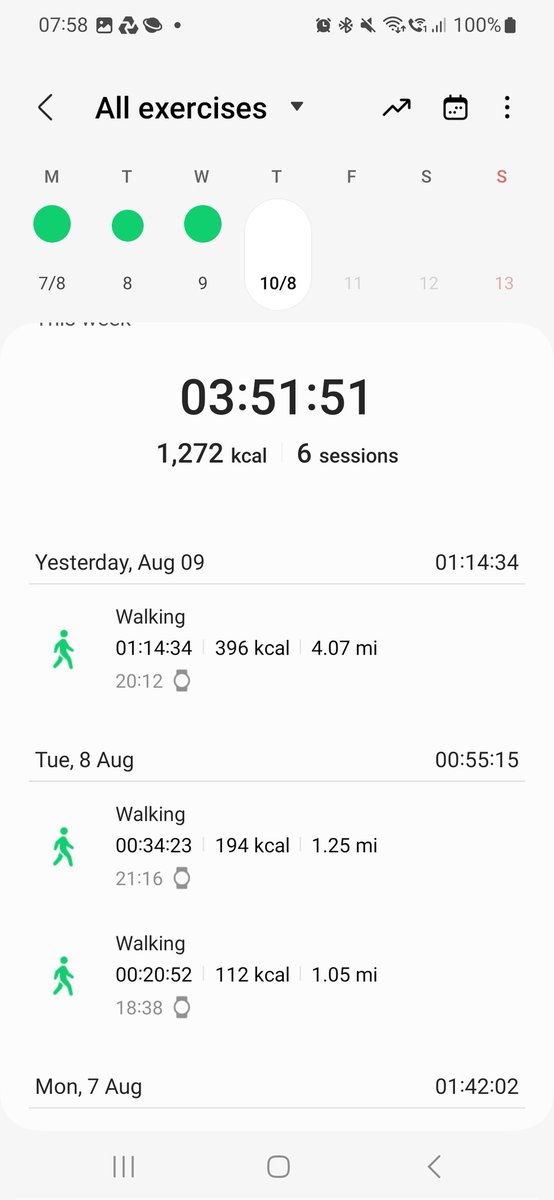 Days 8 and 9 of #ImperialActive walking, walking, always walking.
