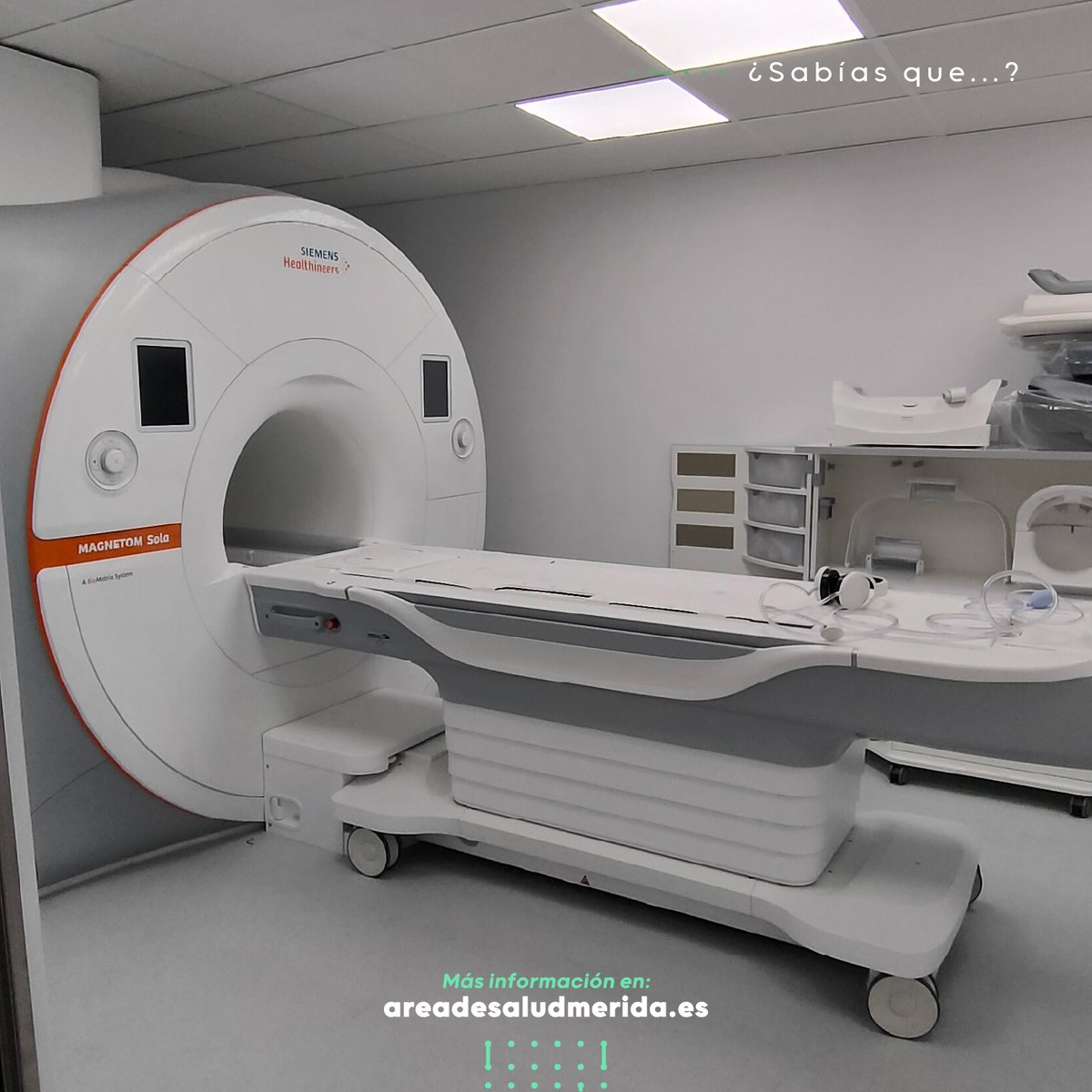 AreaSaludMerida's tweet photo. Para la instalación de la nueva máquina de Resonancia Magnética Nuclear se ha transformado la arquitectónica para el acceso de la nueva maquina. 

En breve, ¡comenzará su funcionamiento! 👏🏻👏🏻👏🏻

#HospitaldeMerida #areasaludmerida #unidad #resonanciamagnetica #espacios #ses https://t.co/D8QAVky6oZ