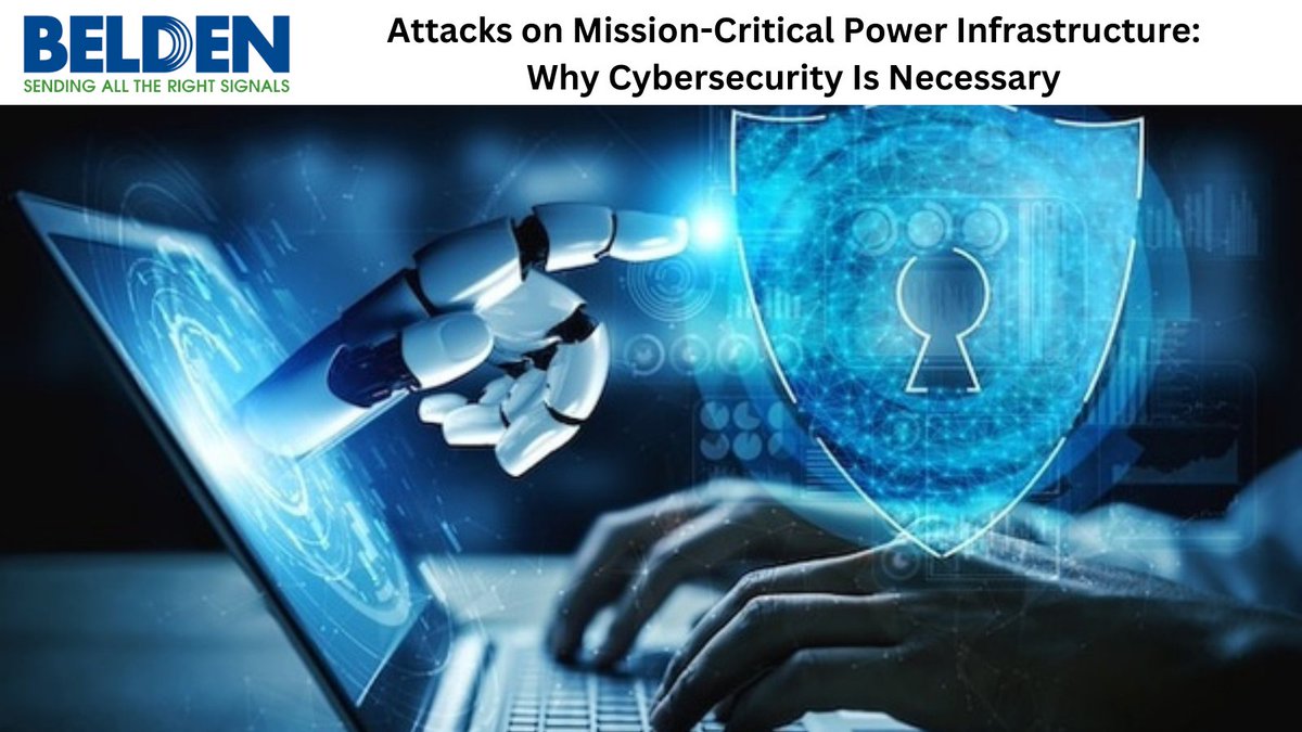 JAYCOR9's tweet image. Cyberattacks on utilities are on the rise. To protect mission-critical power infrastructure from threats and vulnerabilities, don’t forget about the cybersecurity basics. Read more about it in our article - jaycor.co.za/attacks-on-mis…

#JAYCOR #Belden #Cybersecurity #Blog