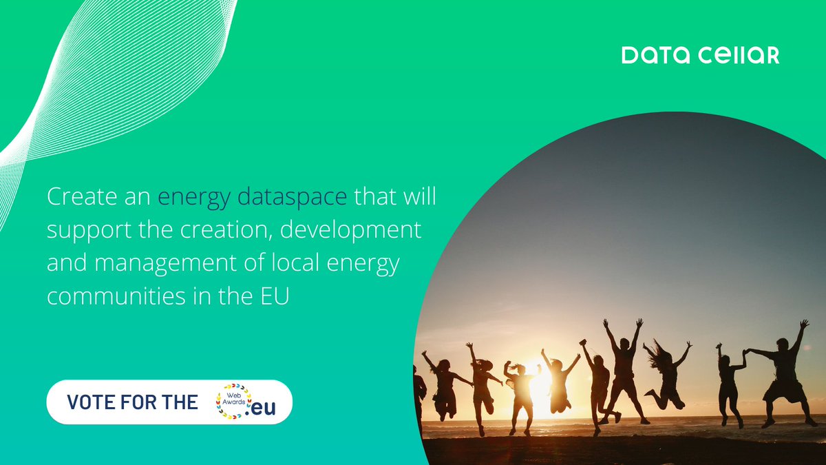 𝗪𝗵𝘆 𝘃𝗼𝘁𝗶𝗻𝗴 𝗳𝗼𝗿 @DATACELLAR_EU? It will support the implementation of a collaborative platform providing a dynamic, interoperable, modular, and secure energy data space

👉 ow.ly/k00Y50PcHHv

#2023euWA #doteu @EUregistry