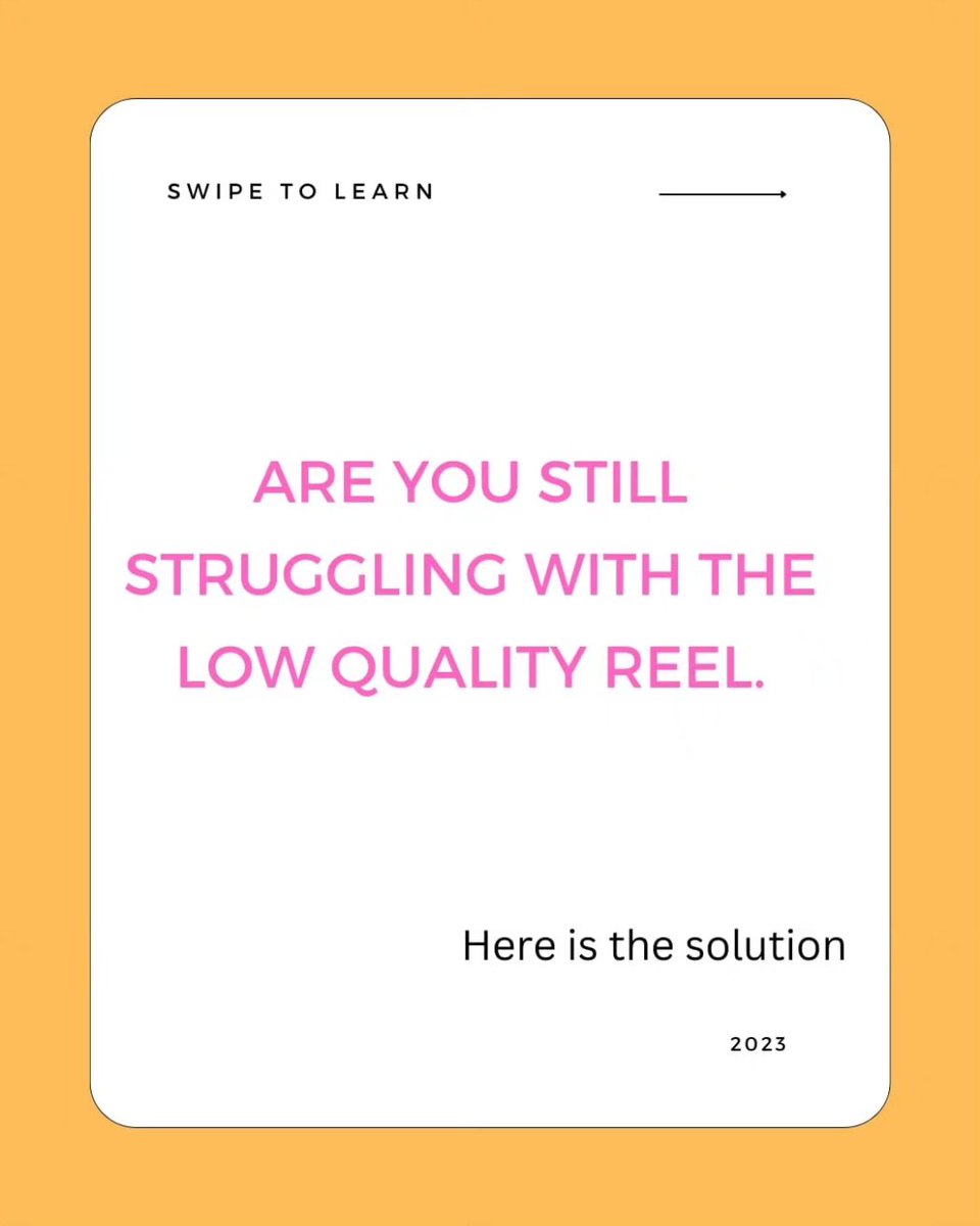mindful_media_'s tweet image. Level Up Your Reels/Shorts: Say Goodbye to Low Quality!📹✨
 #HighQualityContent  #VisualExcellence #ReelMakeover #socialmediamarketing #socialmediamanagement #socialmediamanager #socialmediamarketingtips #contentcreator #contentstrategy #contentmarketing #digitalmarketingtips
