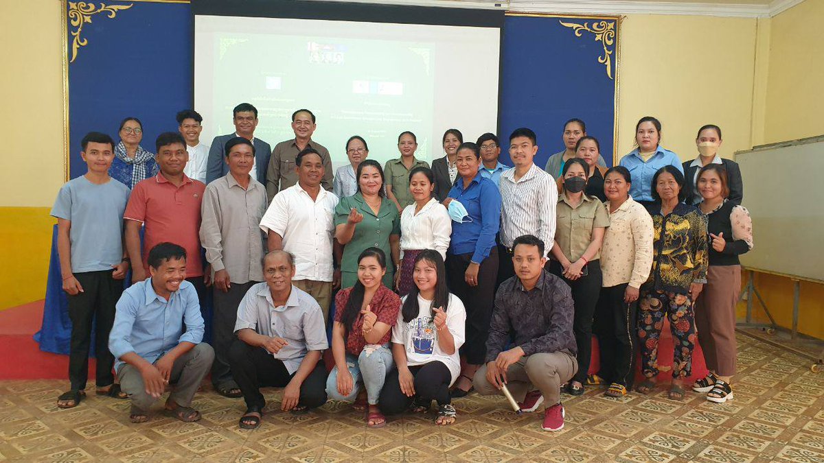 cpddCambodia's tweet photo. With grant from @JapanGov through @UNDPCambodia, @cpddCambodia and #BCV held #ProjectKickoff "Strengthening #Transparency and #Accountability in #LocalGovernance through #CivicEngagement" in Ban Lung municipality. #SubnationalAdministration #SNA Rel post: https://t.co/Svy4ngYqMS https://t.co/FIfjlfub3M