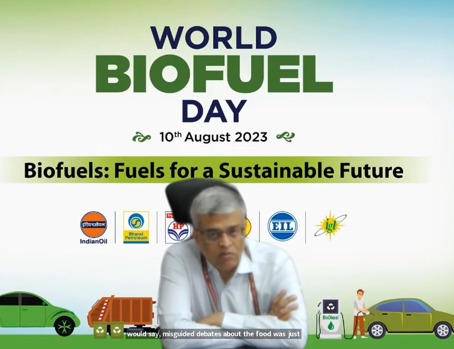 Glad to inaugurate & deliver the keynote address today at the webinar on the occasion of #WorldBiofuelDay with the theme 'Biofuels : Fuels for a Sustainable Future.’ Let's shift focus to #biofuels which will lead to their large-scale adoption for a greener and sustainable future.