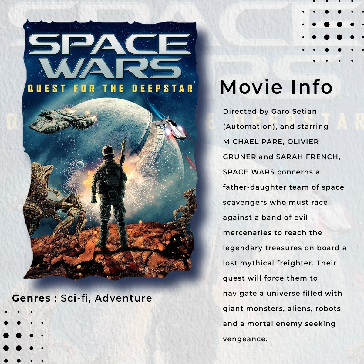 Everything You Need to Know About Space Wars: Quest for the Deepstar Movie  (2023)
