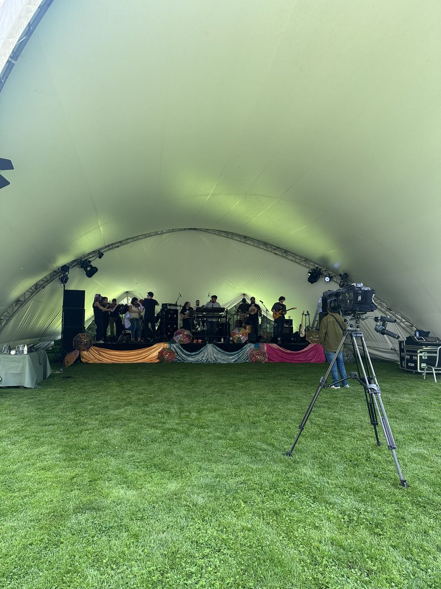 megmatthewss's tweet photo. Last concert of the season @Orchestra_Swan @BhangraSymph &amp; the end to my first as orchestra manager! What a great way to end the season live on ITV central too 🎶 https://t.co/EKXHVs33pN