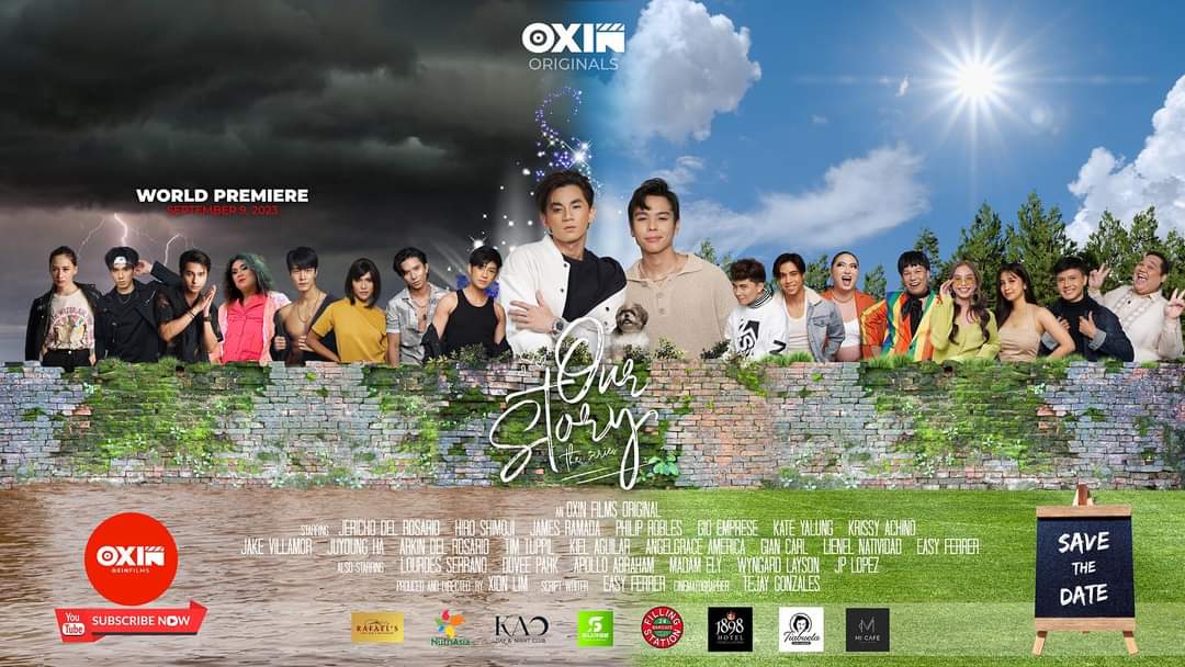 PHILIPPINES | Oxin Films' '#OurStoryTheSeries', starring Hiro Shimoj and Jericho Del Rosario, premieres on September 9th!