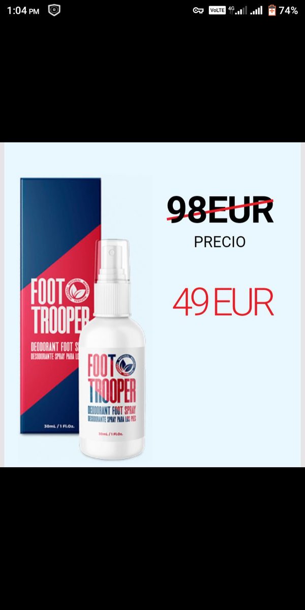 Foot Trooper es una nueva bio-solución para hongos en los pies, elimina la micosis de la piel y las placas ungueales de los pies. Para más detalles haga clic aquí:
sites.google.com/view/foot-troo…