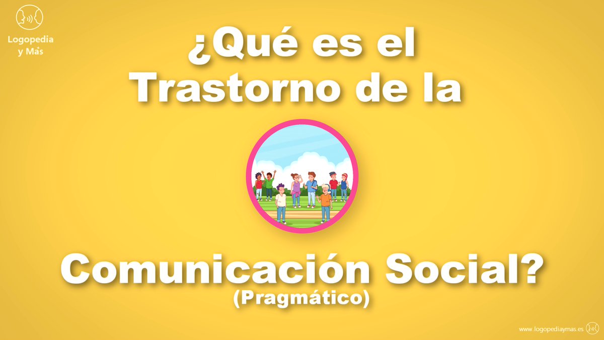 LogopediaYMas's tweet photo. 🧠 Conoce el TRASTORNO de la COMUNICACIÓN SOCIAL en niños 👦🧒. Te lo explicamos 🚀aquí abajo 👇.

https://t.co/EAs4MPygjx

#trastornocomunicacionsocial #trastornocomunicacion #logopediaymas #logopedia #logopediamadrid #neurologopedia https://t.co/wHjDKnyhP2