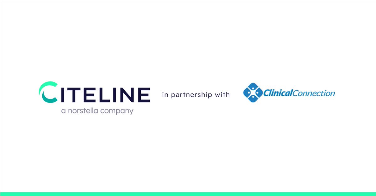 Citeline (@citeline) on Twitter photo Our partnership with Clinical Connection and <a href="/Clinical__Trial/">ClinicalConnection</a> is revolutionizing healthcare by enhancing patient recruitment for clinical trials. Join us in advancing healthcare and clinical trials. Learn more: ow.ly/sSnm50PuBpR.
#ClinicalTrials #HealthcareInnovation Our partnership with Clinical Connection and <a href="/Clinical__Trial/">ClinicalConnection</a> is revolutionizing healthcare by enhancing patient recruitment for clinical trials. Join us in advancing healthcare and clinical trials. Learn more: ow.ly/sSnm50PuBpR.
#ClinicalTrials #HealthcareInnovation