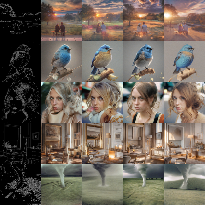 With SDXL's tremendous quality improvements, we started training a couple of ControlNets internally 🔥

Today, we're excited to share some EARLY results for the community to give it a spin 🌀

Find the model trained on Canny conditions from LAION 6a ⬇️
huggingface.co/diffusers/cont…