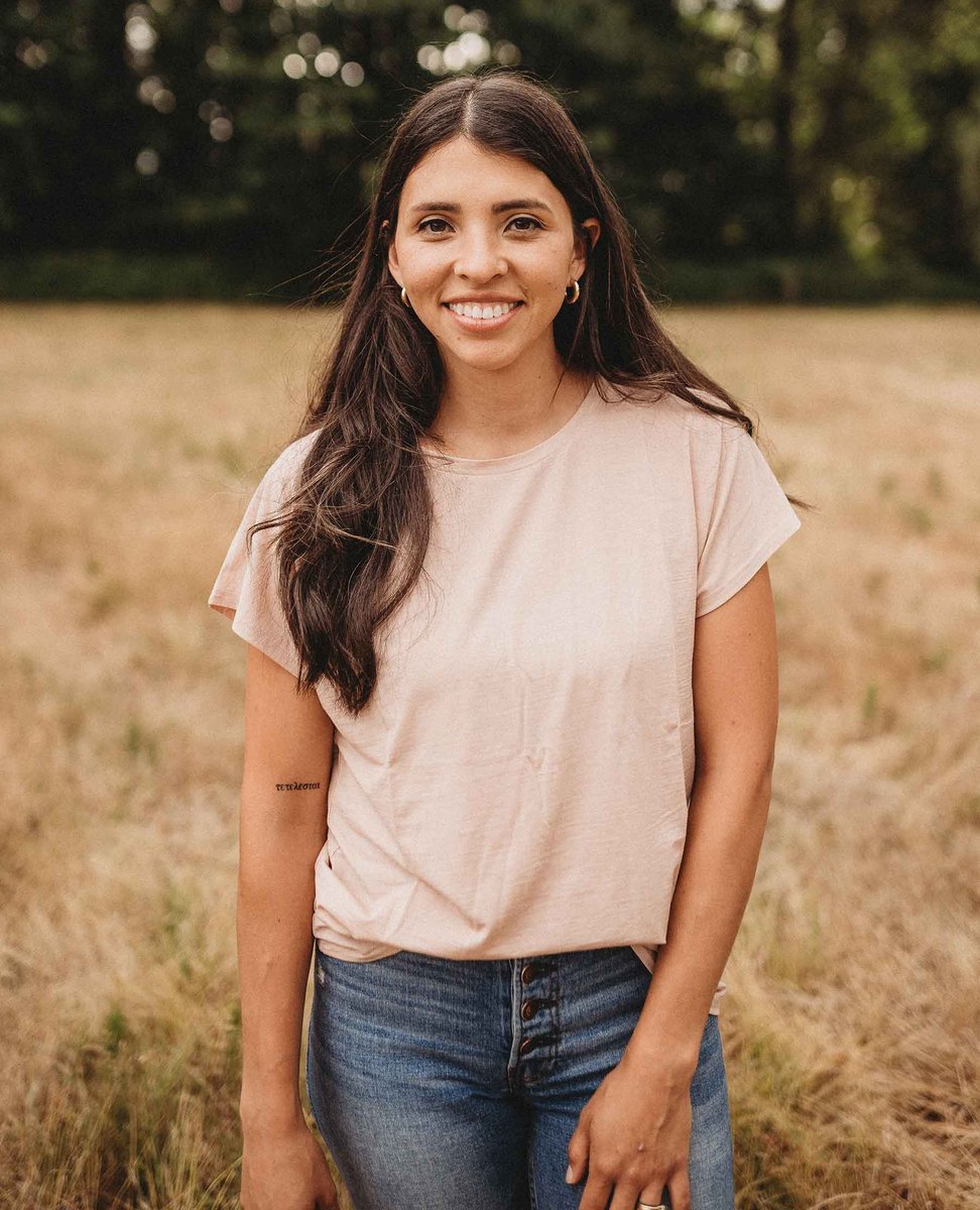 The Lily Tee in Merino Tencel. ⁠
It looks cute &amp; sweet, but its also packing a punch when it comes to versatility and comfort. ⁠
⁠⁠
We don't have too may left at the moment, so if you want one get on it!   Take half off with code TENCEL50.⁠