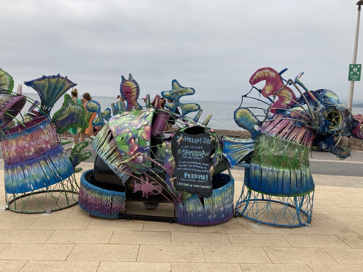 So happy to see this in the seafront today #exmouth #recycleplastic