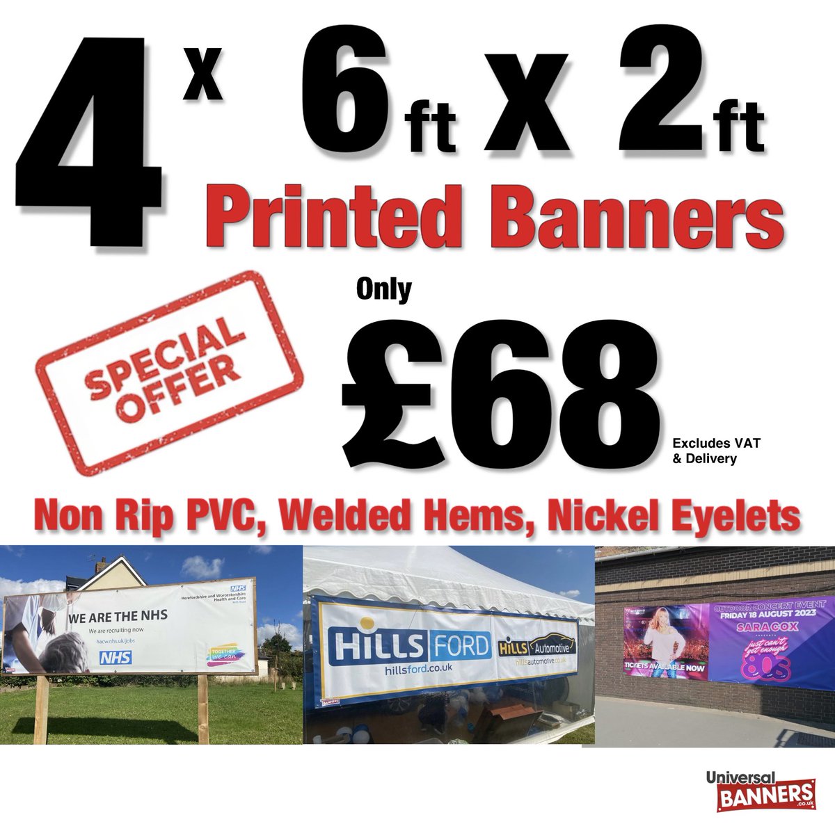 UniversalBanner's tweet image. 🚨Deal Alert 🚨 We added even more of our popular banner bundles! Order online: universalbanners.co.uk/special-offers  #banners #bannerprinting #events #openday #freshers #newofferalert🚨🚨 #getnoticed #WorcestershireHour