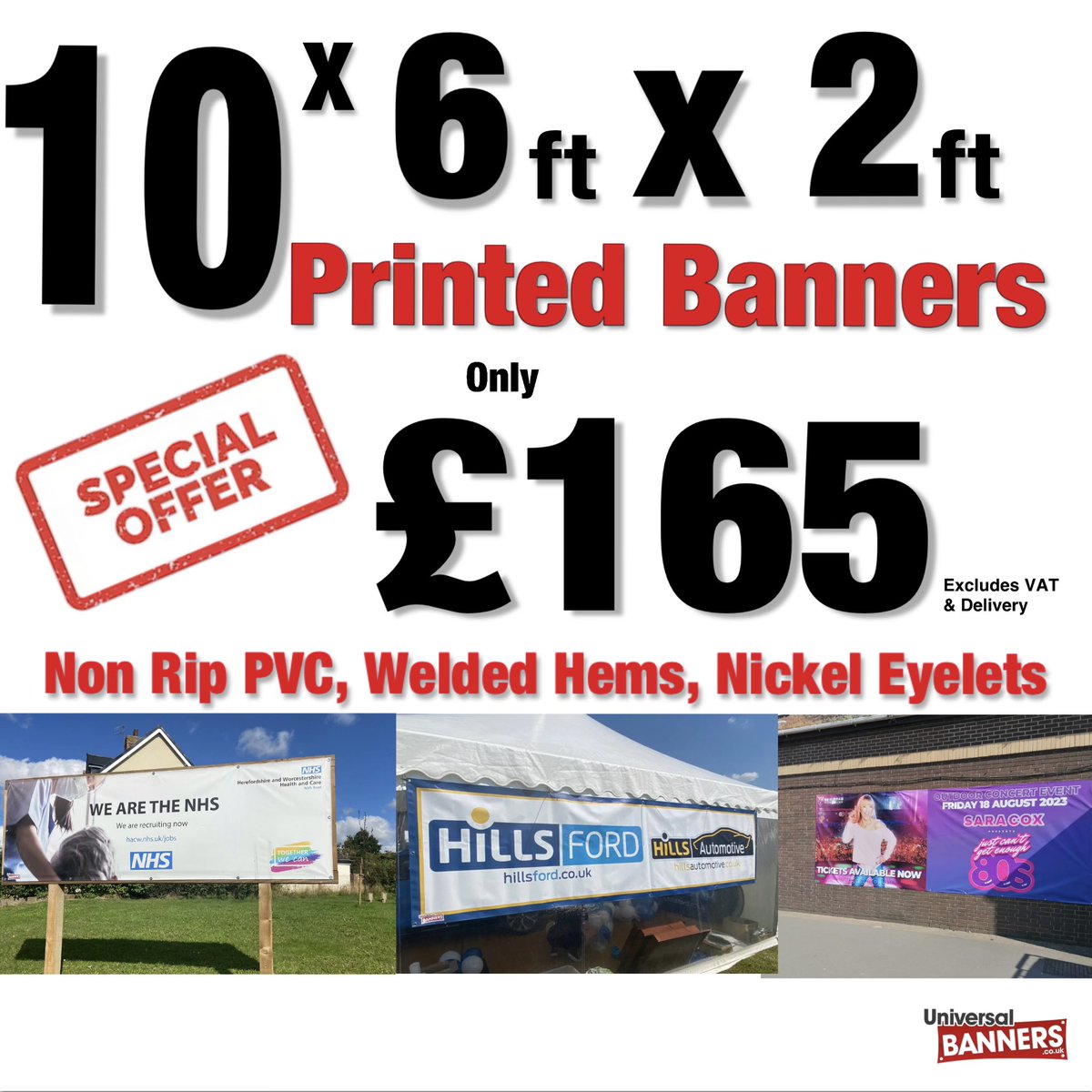 UniversalBanner's tweet image. 🚨Deal Alert 🚨 We added even more of our popular banner bundles! Order online: universalbanners.co.uk/special-offers  #banners #bannerprinting #events #openday #freshers #newofferalert🚨🚨 #getnoticed #WorcestershireHour