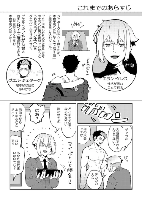 様グエ(ラウグエ要素)原稿、夏インテで発売‼️
さもこ先生のスペ6号館Cイ40a

1人だけようわからんギャグだしラウグエ強めでゴメン🙇‍♀️他の2人は立派な様グエのR18です 