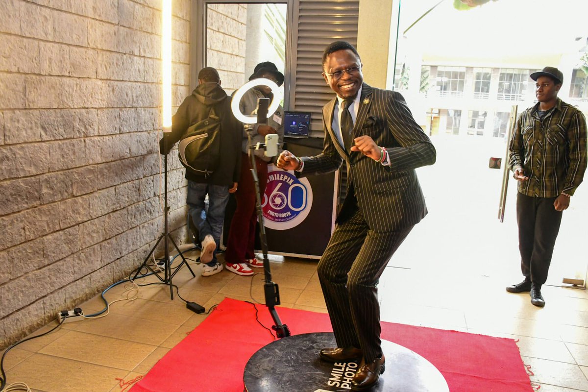 MargaretKiogora's tweet photo. Earlier today, we continued the celebrations of the National  Youth Week at @cuea_official led by our Hon. CS @AbabuNamwamba and PS @IsmailMaalim19. The event was meant to showcase the prowess of our Youths through the #TalantaHela platform. Its all about monetizing talent! https://t.co/VzHbkzhgQV