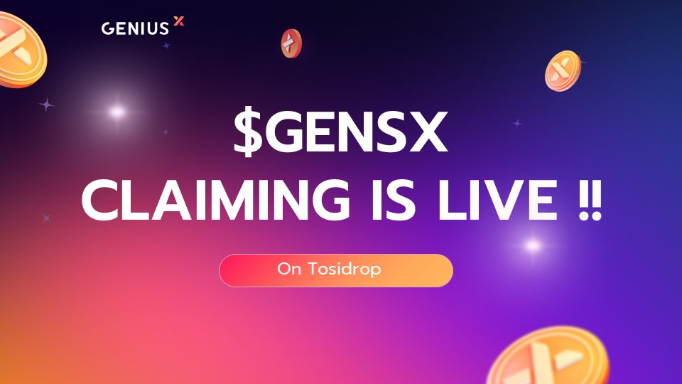 Genius X official tweet media