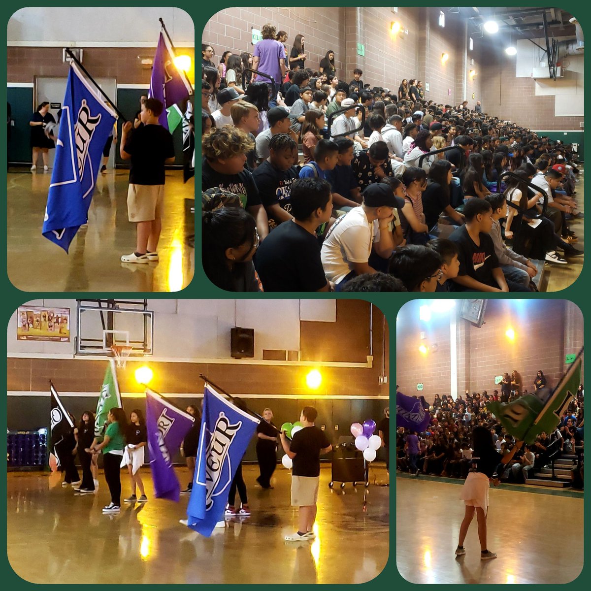 The Wildcats are in the HOUSE🐅  6th graders &amp; New Wildcats are ready to represent &amp; start contributing to team points 🙌 It was great seeing Truman &amp; Southridge attend!  Our principals setting the example of leading &amp; learning TOGETHER 🤩 #IBelieveInFUSD #RCAEXP