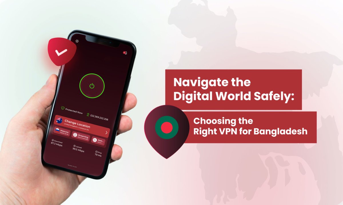 SymlexVPN's tweet photo. Navigate the Digital World Safely: Choosing the Right VPN in Bangladesh
https://t.co/RfUw7JcizJ
#VPN #VPN2023 #Bangladesh #Digitan_World https://t.co/QgTYXGFEZn