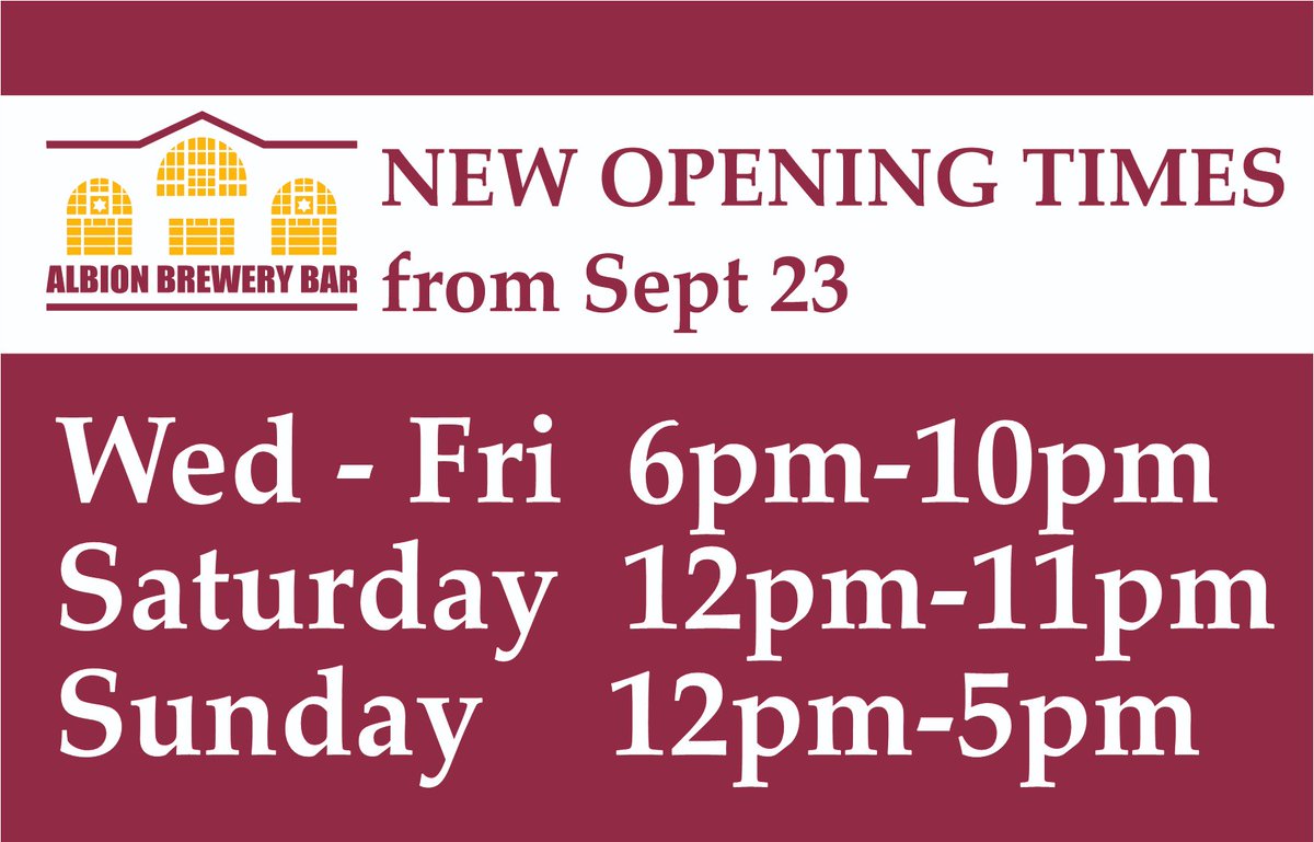 Exciting news for Albion bar fans!
Starting from September, we'll be extending our opening hours and launching a new food menu at the Albion bar!