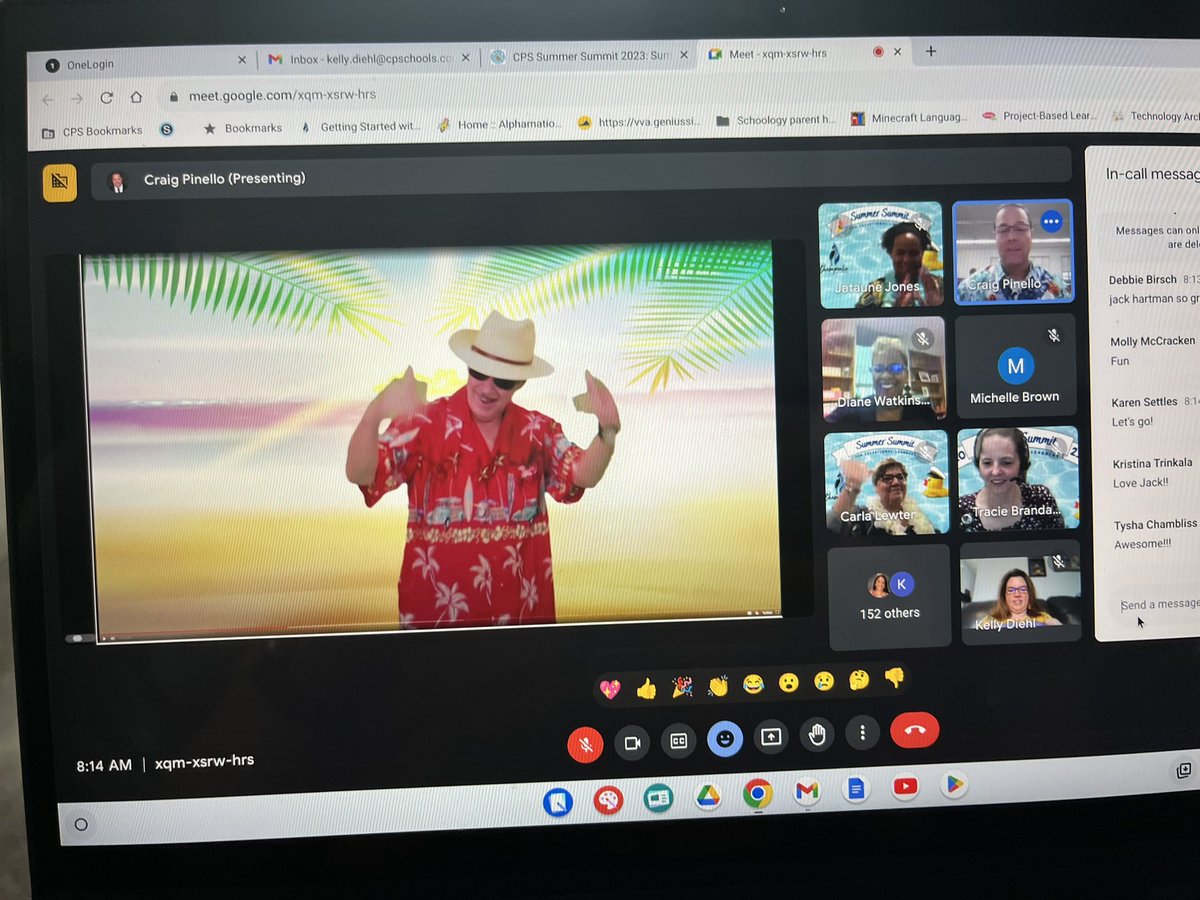 Day 2 of Summer Summit 2023 is starting off with energy!!! If you are not here you are missing out!! Thanks to <a href="/CPSProfDev/">CPS Professional & Organizational Development</a>  <a href="/ExceptionalCPS/">Department of Exceptional Learning - Chesapeake</a> for putting together such an awesome 2 days of PD!!!