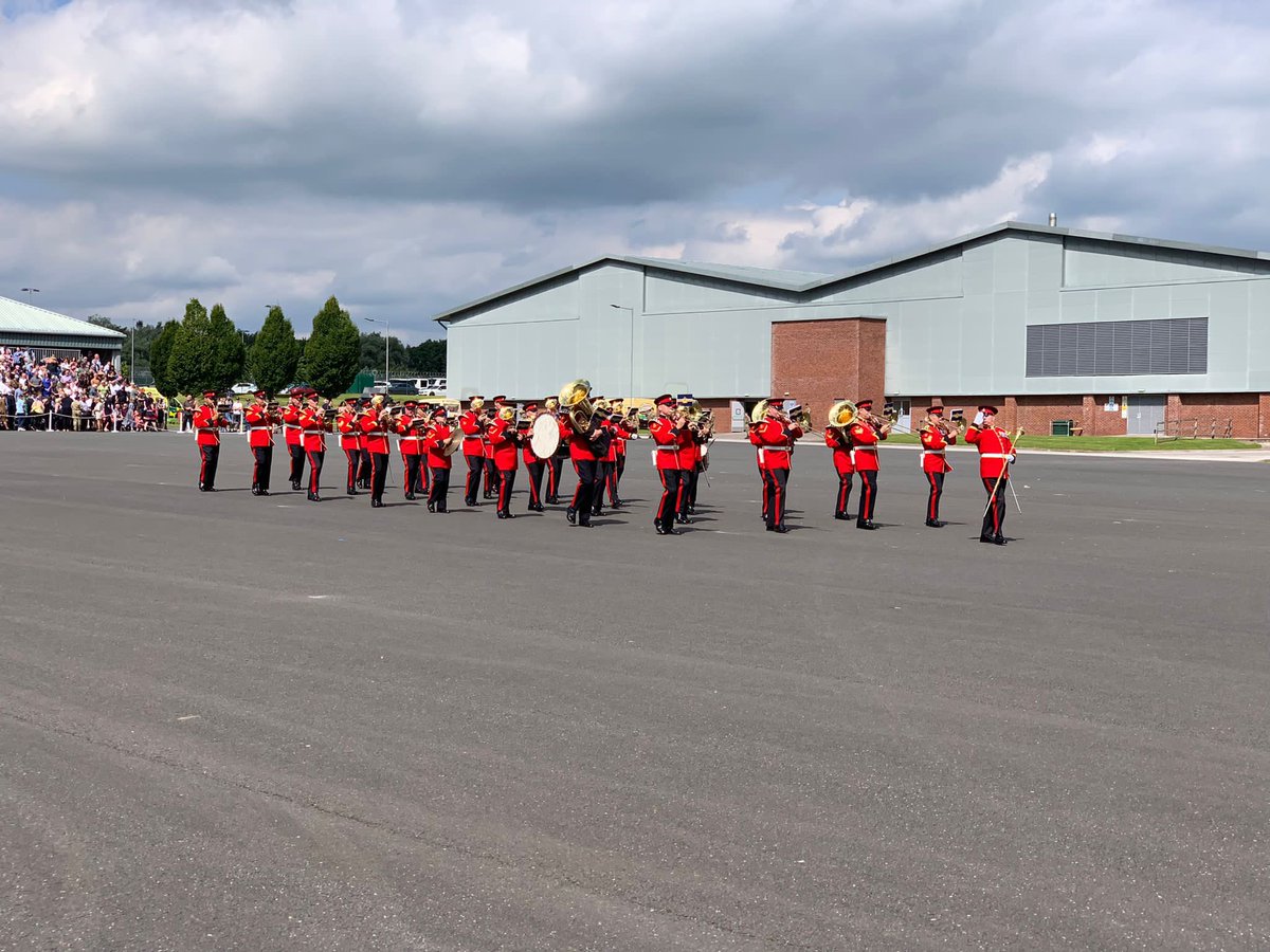 Army Foundation College Harrogate - Graduation Ceremony! Well done to all 500+ soldiers who have just joined the Army family, in particular, the 46 newest RLC soldiers, I welcome you to the RLC family. An exceptional parade this morning - privileged to be in attendance. 🟦🟨