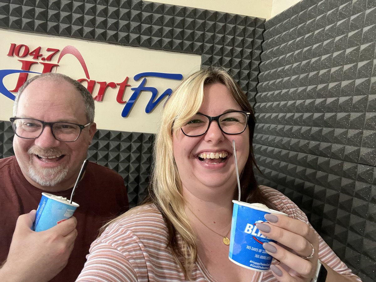 Make sure you stop by your local @DairyQueen today for #MiracleTreatDay! All of the proceeds from Blizzard sales in #WoodstockOntario will support @CHFHope 🍦❤️ 
#BlizzardsforBreakfast 
@1047HeartFM