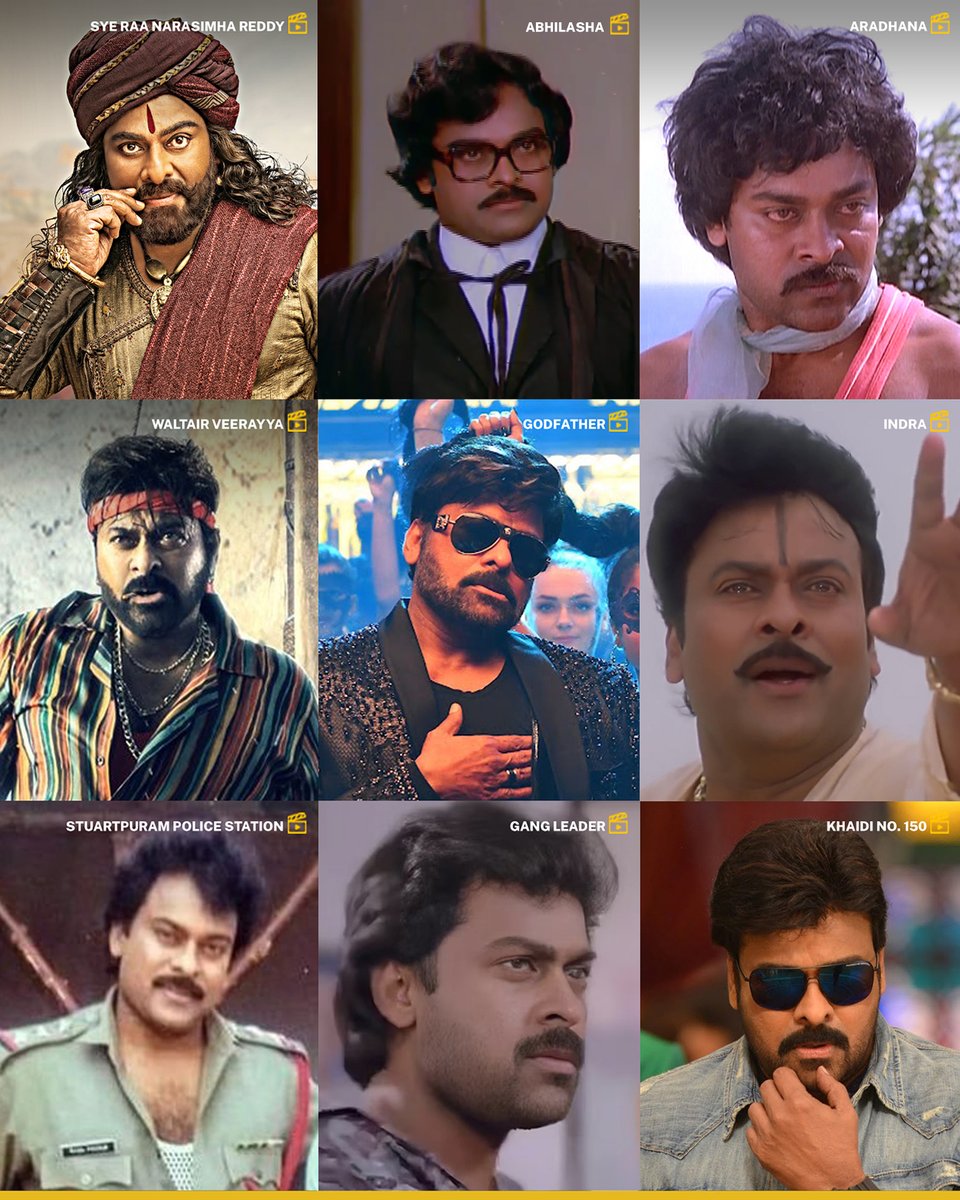 IMDb India (@imdb_in) on Twitter photo In a career spanning over 4 decades, here’s visiting the work of Padma Bhushan awardee <a href="/KChiruTweets/">Chiranjeevi Konidela</a> and his contribution to Indian movies 💛✨
Which is your favourite movie of his? In a career spanning over 4 decades, here’s visiting the work of Padma Bhushan awardee <a href="/KChiruTweets/">Chiranjeevi Konidela</a> and his contribution to Indian movies 💛✨
Which is your favourite movie of his?