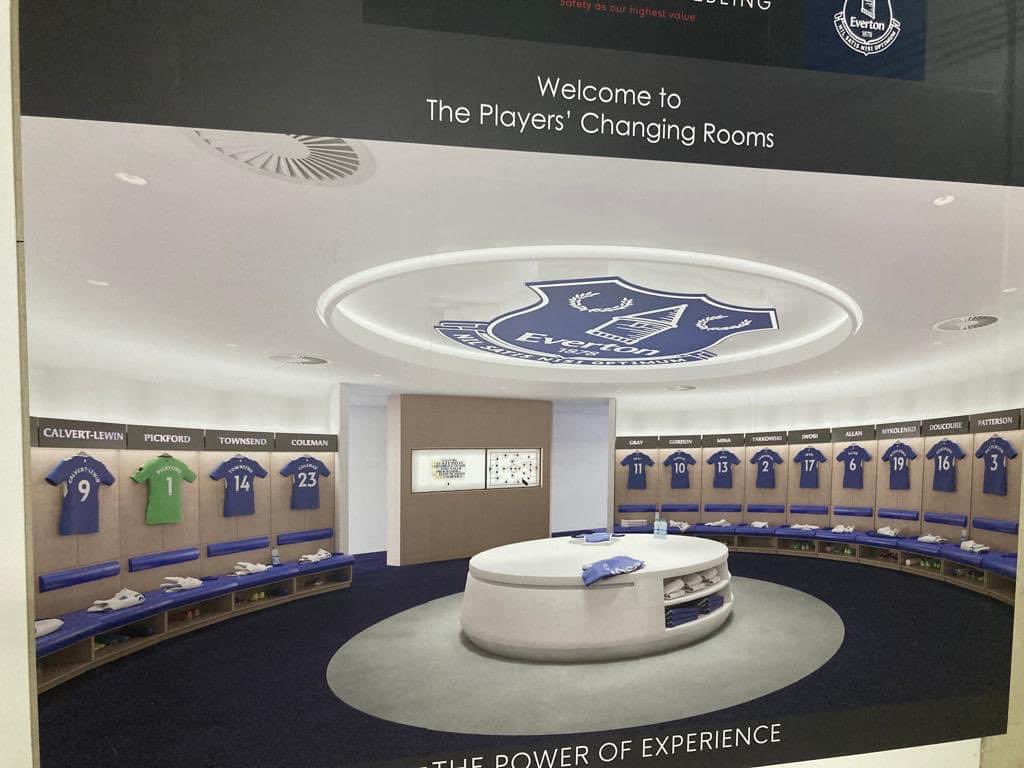 The Home Changing Rooms At Bramley Moore #EFC #BramleyMoore