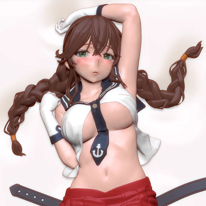 ワンフェスの勢いで能代を楽造形した。とりあえずプリントしてみてからもっと作りこむか考えよ...
