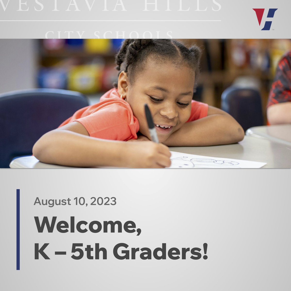 Have a great year, elementary students!