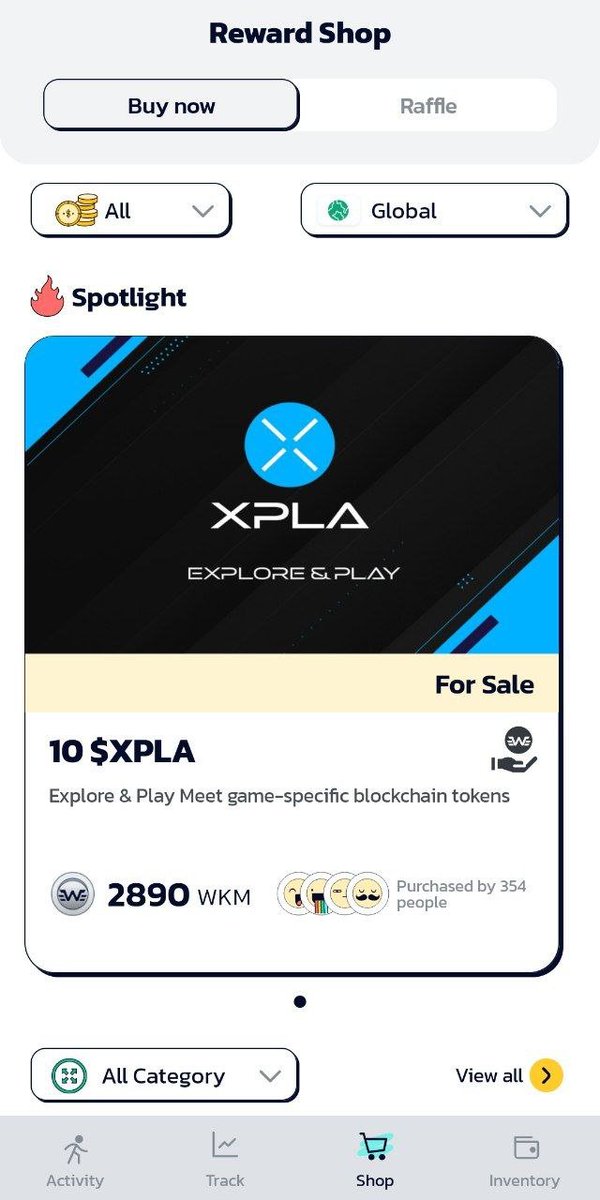 adivaarsyila6's tweet image. Try again tomorrow don't waste time Good job, interesting features. I love WalkMining app. I'm collect WKM to buy XPLA.
Walk to earn
#WalkMining #movetoearn #rewardshop