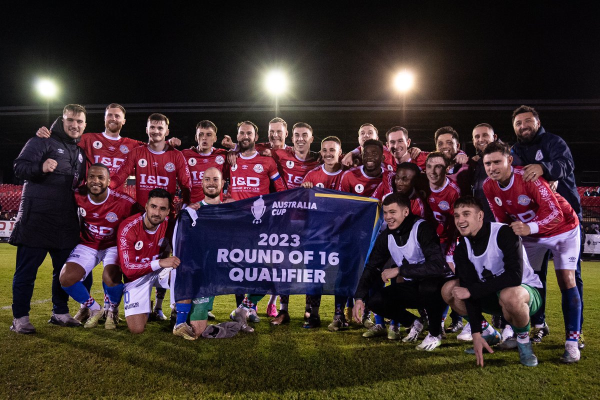 What a night 💪🏼 What a group! Onward we march to the @australiacup Round of 16!

#MCMLIII #70years #mkfc #australiacup