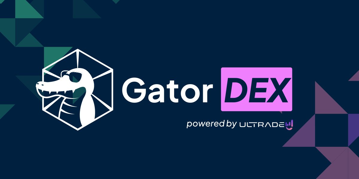 TeamAlgogator's tweet photo. ๐Welcome to #GatorDEX, the new home of trading on #Algorand - powered by @ULTRADE_org ๐
๐We're in main net beta, so currently trading is limited to USDC/ALGO - but new pairs, and liquidity, will be added in the coming days/weeks.
โก๏ธLive now - https://t.co/bReOYZqi1E