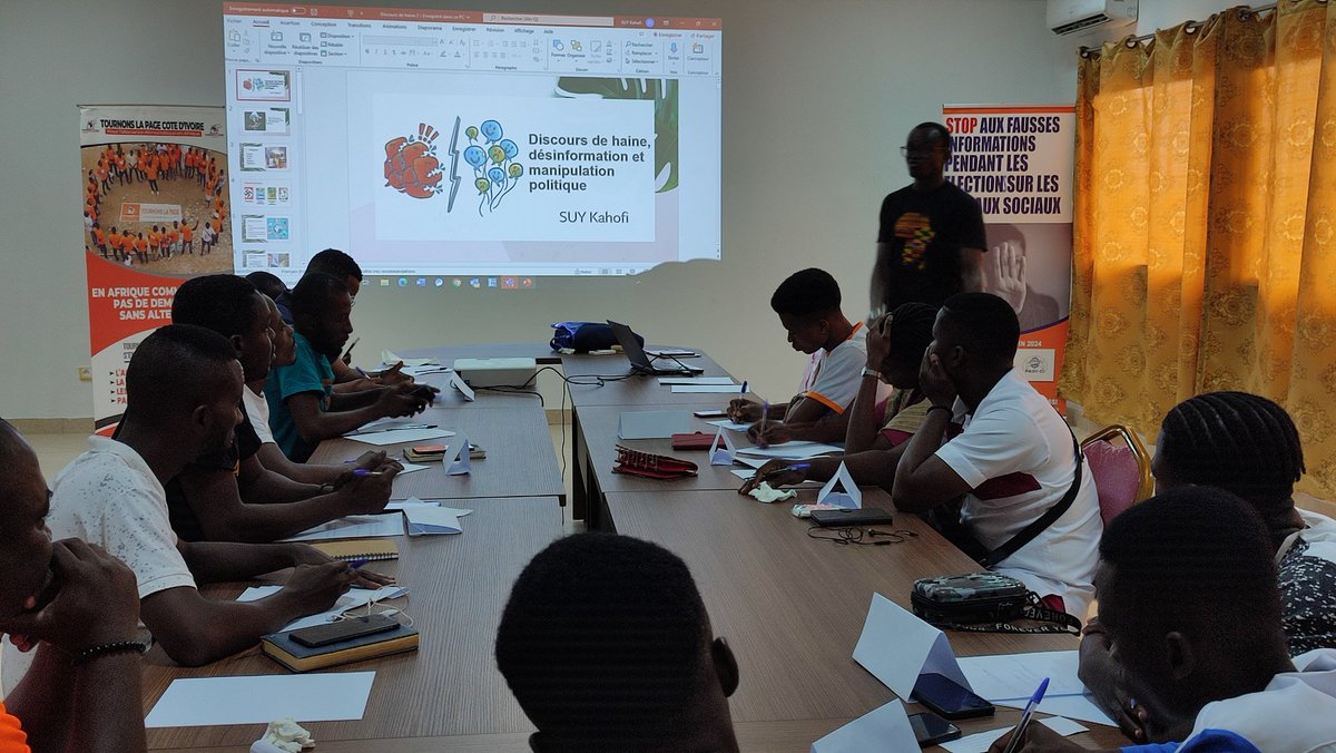 Atelier de formation des moniteurs pour la veille citoyenne en ligne pendant les élections locales du 02 septembre @AFD_France @BAM_bba @MarcGueo @GoreeInstitute @aliounetine16 @NDIcitizens @ndiafrica @Misereor @Desinfox2022  @ccfd_tsolidaire @caritasfrance @TheMFWA @