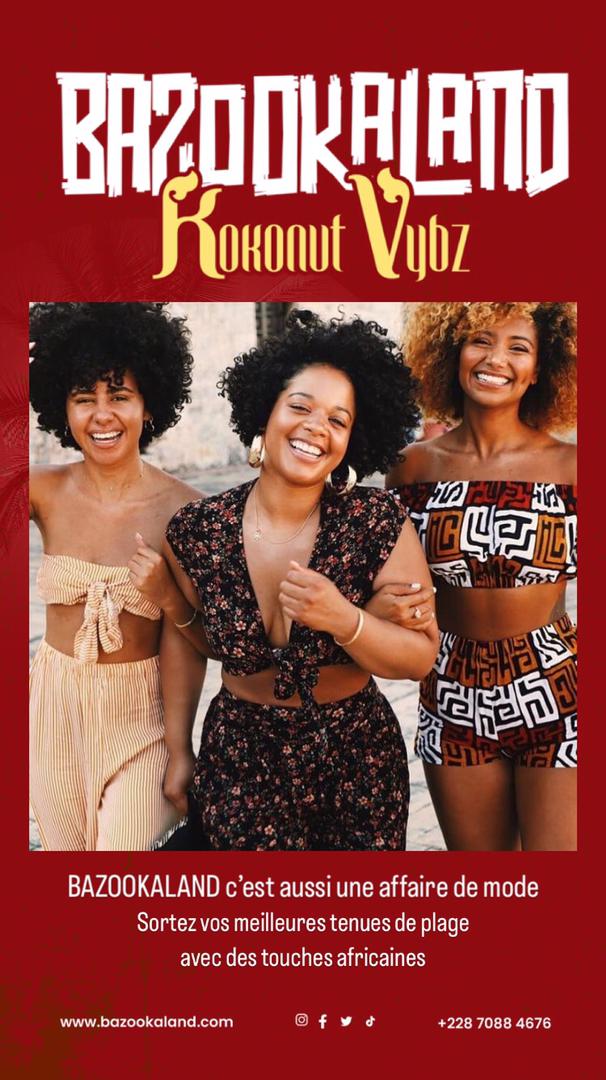 Bazookaland_'s tweet photo. À #Bazookaland, chaque tenue raconte un chapitre unique de culture et de créativité. 

Partagez-nous l'histoire derrière vos looks et faites-nous voyager à  travers les couleurs et les textures. 📖🧵

#tgtwittos #KokonutVybz #bazookalandexperience
@Gnadoemedia @ActifsTogolais https://t.co/gkXF3hlMdW