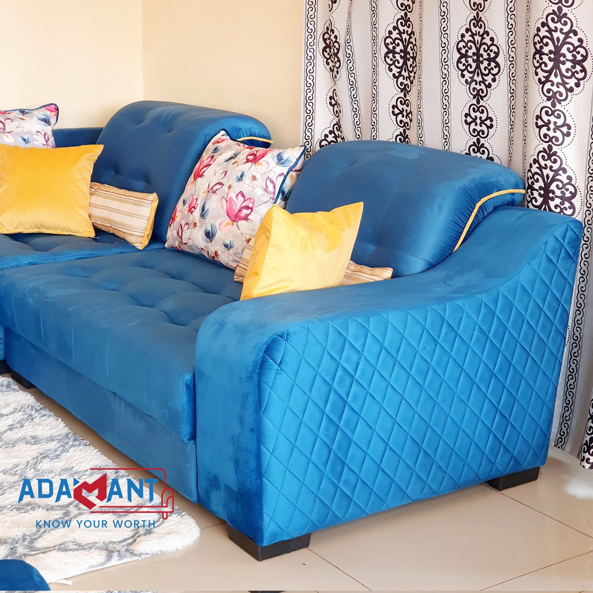 🔥Karim Sectional Couch + 2 Seater🔥

The details are not details. They make the design. That is why we place much emphasis on the details of each piece we make for you.

 K1,800,000 only spacious and comfortable.

Call/WhatsApp 0997796818/0888316353.

Adamant|Know Your Worth 🇲🇼.