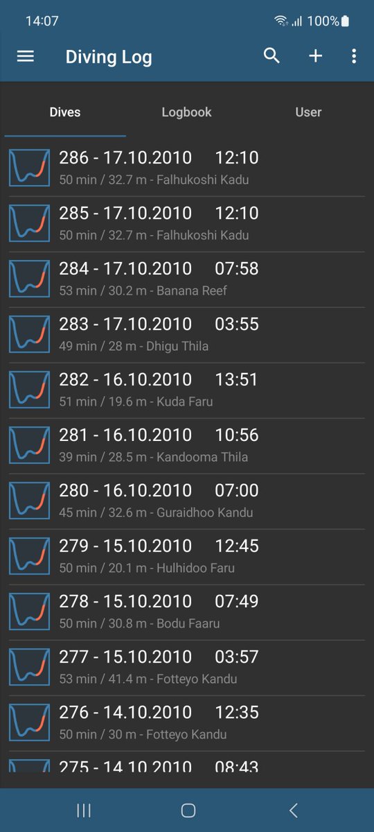 divinglog's tweet image. Yes, the #Android app finally supports #DarkMode! You can change the design  in the app settings to either dark or light mode or follow the system  design. Let me know if you spot any problems in dark mode. Download now from Google Play: play.google.com/store/apps/det…
