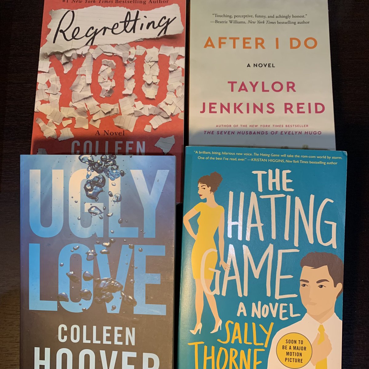 twigxcollection's tweet photo. หนังสือมือ 1 ส่งฟรีทุกเล่ม *มีตำหนิจากการขนส่ง(ขอดูเพิ่มเติมได้ค่ะ) 💐
Regretting You 240 บาท
After I Do 490 บาท
Ugly Love 180 บาท
The Hating Game 350 บาท
สนใจ dm ได้เลยค่ะ 📩

#หนังสือน่าอ่าน #วรรณกรรมภาษาอังกฤษ #หนังสือภาษาอังกฤษ https://t.co/UQ9Gw81RnE