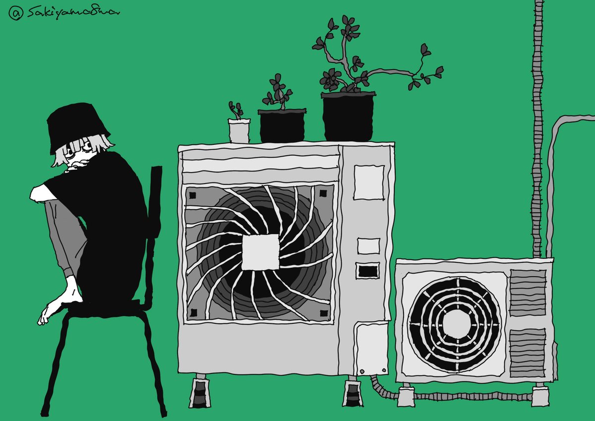 Post by 🦷sakiyama🦷 on X: 室外機さん