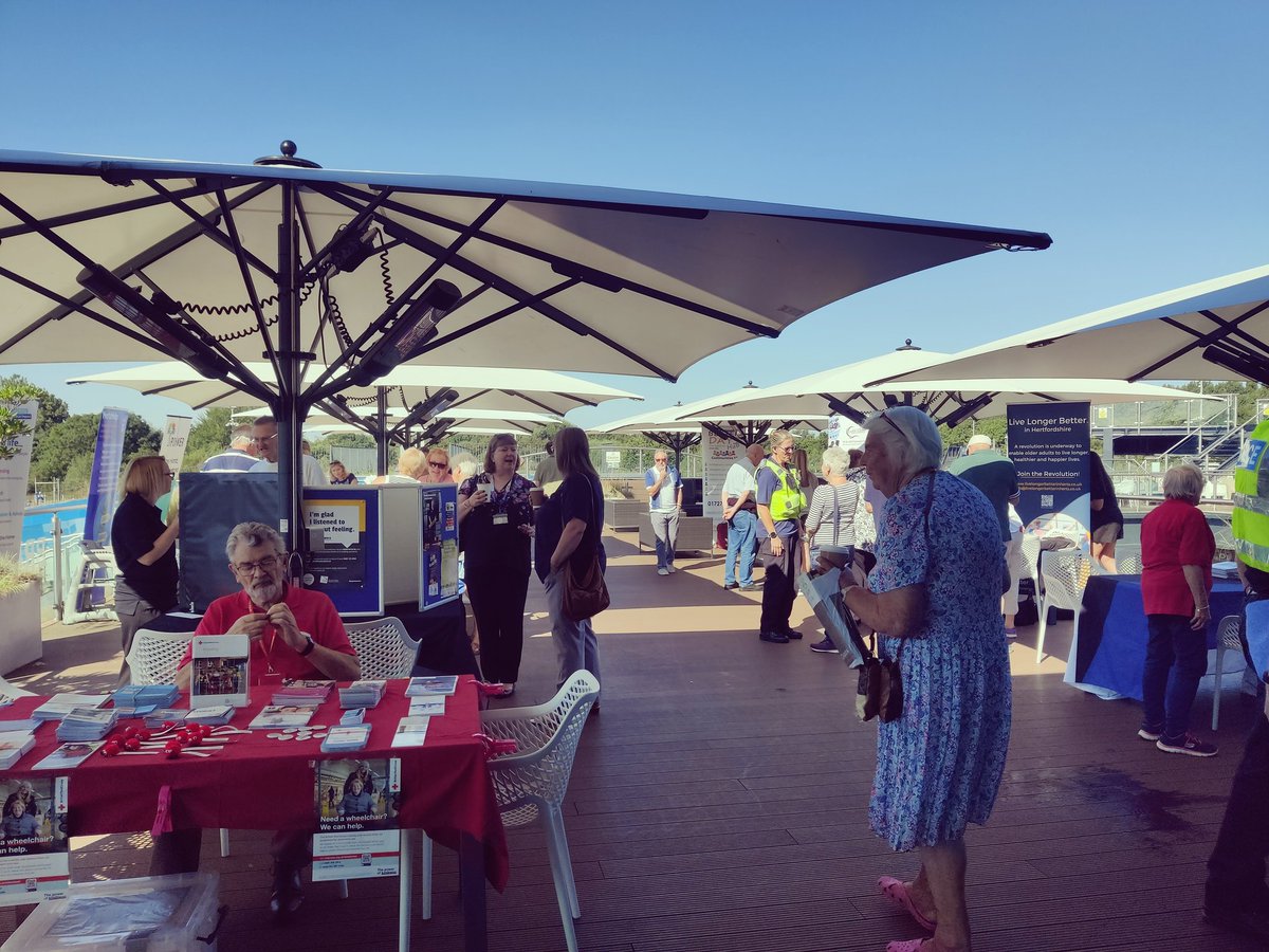 Cheshunt Green watch attended the huge OPALS event at Lea Valley White Water Centre today. 
There was lots of interaction between ourselves and the visitors, and plenty of agencies there to keep everybody happy! 
Huge success! 
<a href="/smallkindact/">SmallActsofKindness</a> 
@HFRS_Gibbons 
<a href="/BritishRedCross/">British Red Cross 🧡</a>