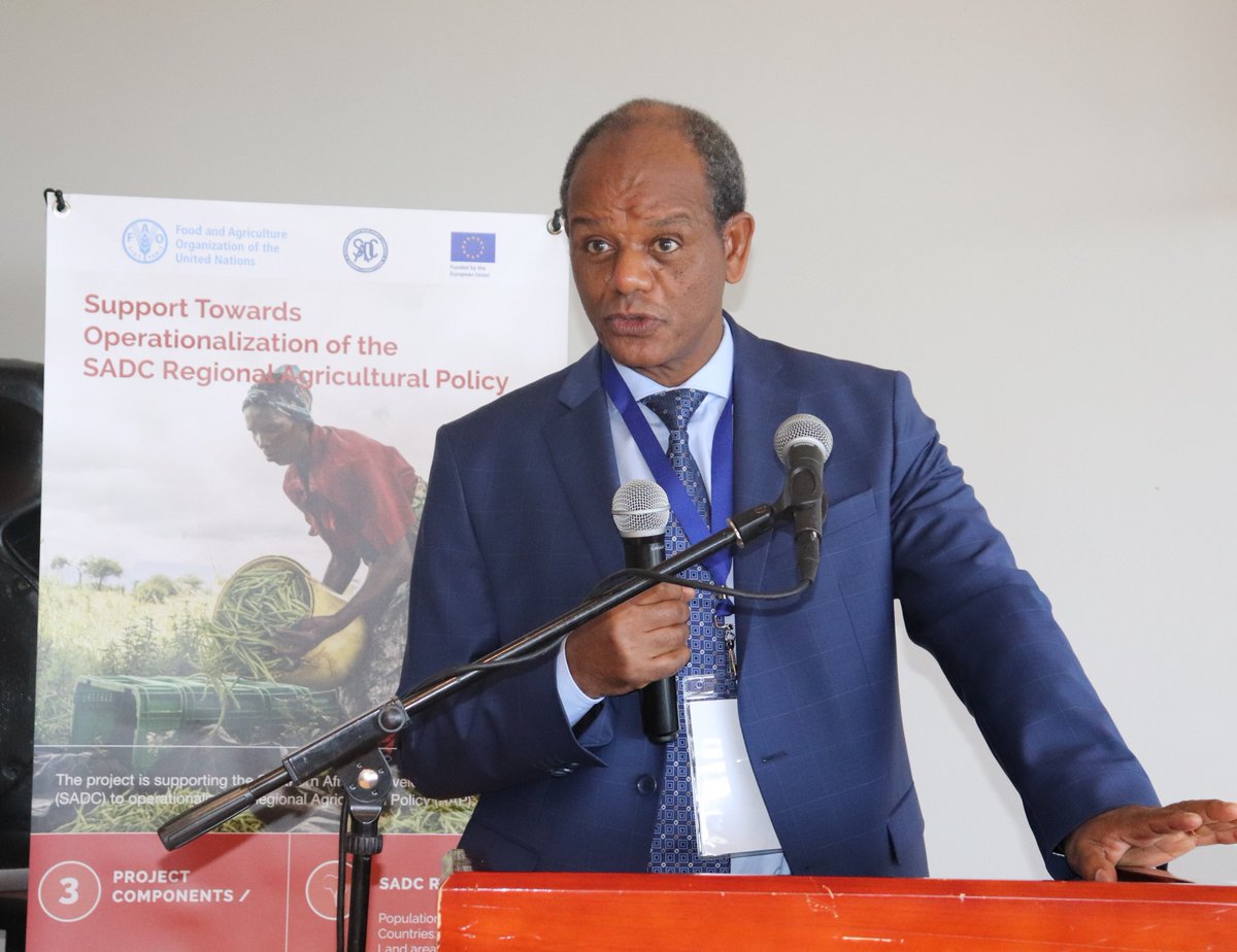 faosfsafrica's tweet photo. Since its launch in Dec 2018 the #STOSAR Project has achieved remarkable progress in the #SADC region by implementing an Agricultural Information Management System🖥️, tackling transboundary plant pests 🐛& animal diseases🦠to unlock market access & stimulating economic growth📈 https://t.co/tUj1qsrONI