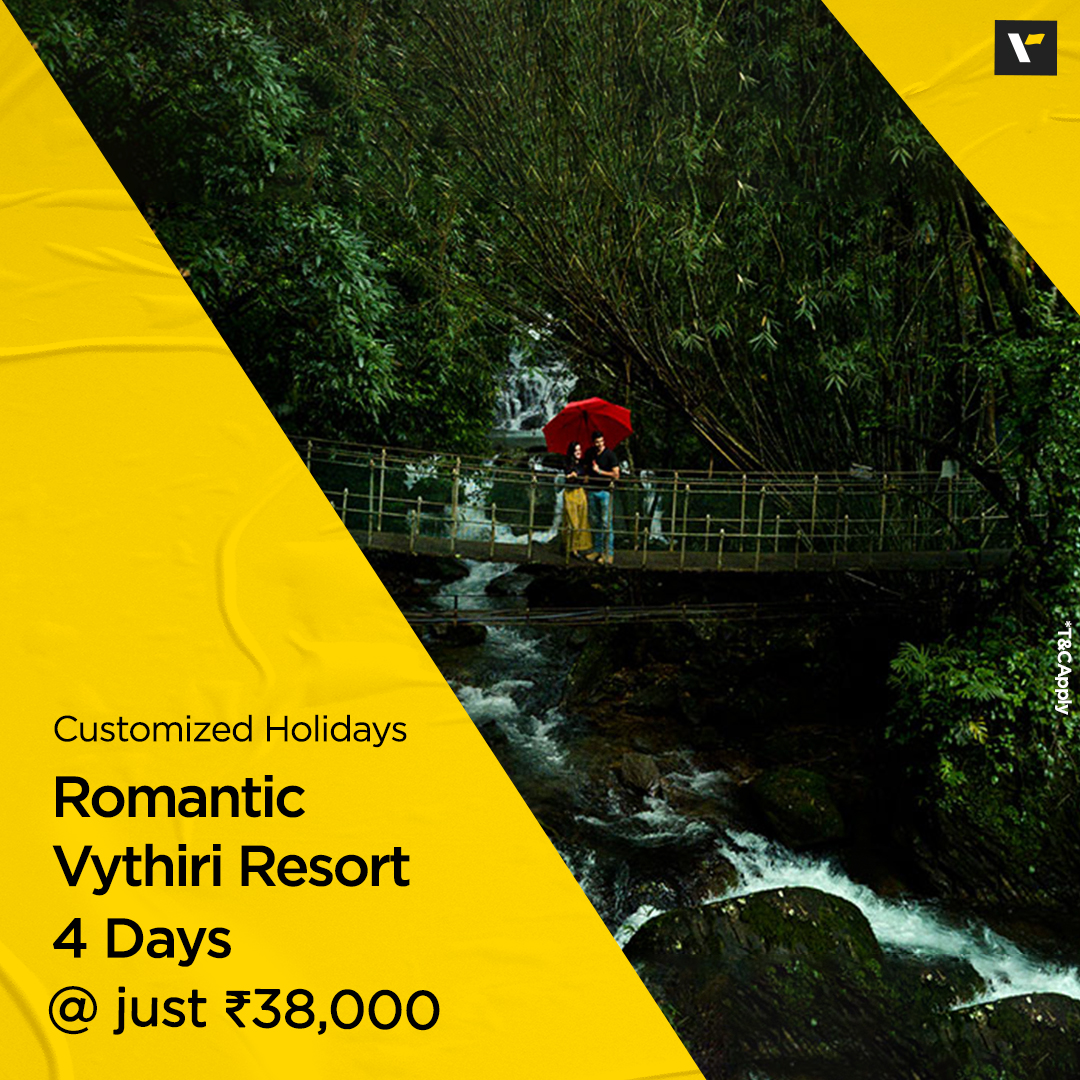 Veena_World's tweet photo. Visit https://t.co/WKTOia49EX to book now!
Travel to Vythiri Resort with Veena World, where romance finds its perfect sanctuary.
For more, contact us at 1800 22 7979 / travel@veenaworld.com to book your trip today.
#VythiriResort
#VeenaWorldCustomizedHolidays
#VeenaWorld https://t.co/XMID3nI6VY