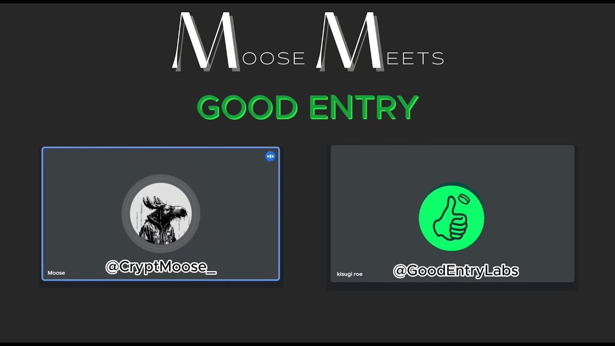 CryptMoose_'s tweet photo. Do you want to be a GOOD trader?

Find out how with @goodentrylabs!

Jump in as I interviewed @JMY0x, Co-Founder of GE, to uncover everything they are building, how one can possibly trade &amp; yet never liquidated by price, and many more alphas

Tune in → https://t.co/ucdt9Ed5Aw https://t.co/8GsYxN3l3R