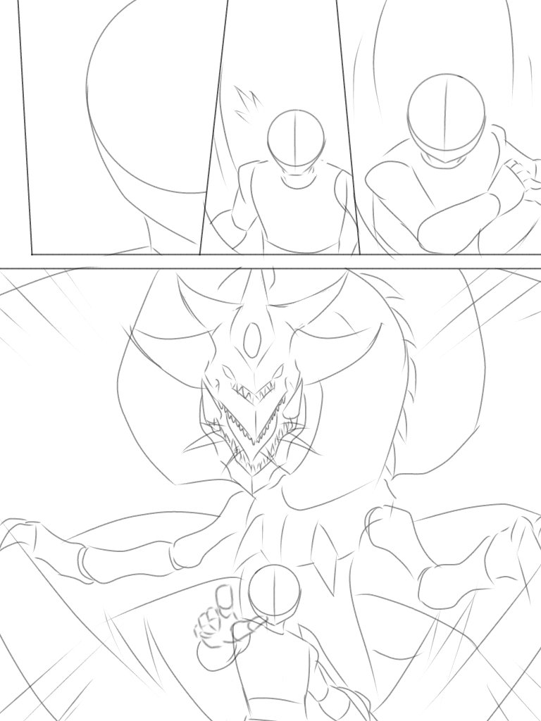 ApolloCampos3's tweet photo. Wip update pg. 96 done, work slowed to a painful grind when monsoon season started &amp; I had to deal with back to back floods for most of july 😑 I'll try to squeeze in more drafts &amp; the next page for the comic when I can. 

#yugiohgx https://t.co/byTpk8cHIF