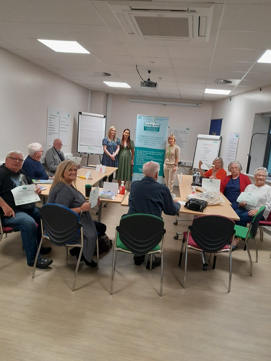 Well done to our fantastic group of participants who completed the first CH East in-person 6 week #HSELivingWellProgramme in #Shankill. We're delighted to be back delivering in the community & look forward to the next two in #Bray & #Clonskeagh. For info call 0874053880