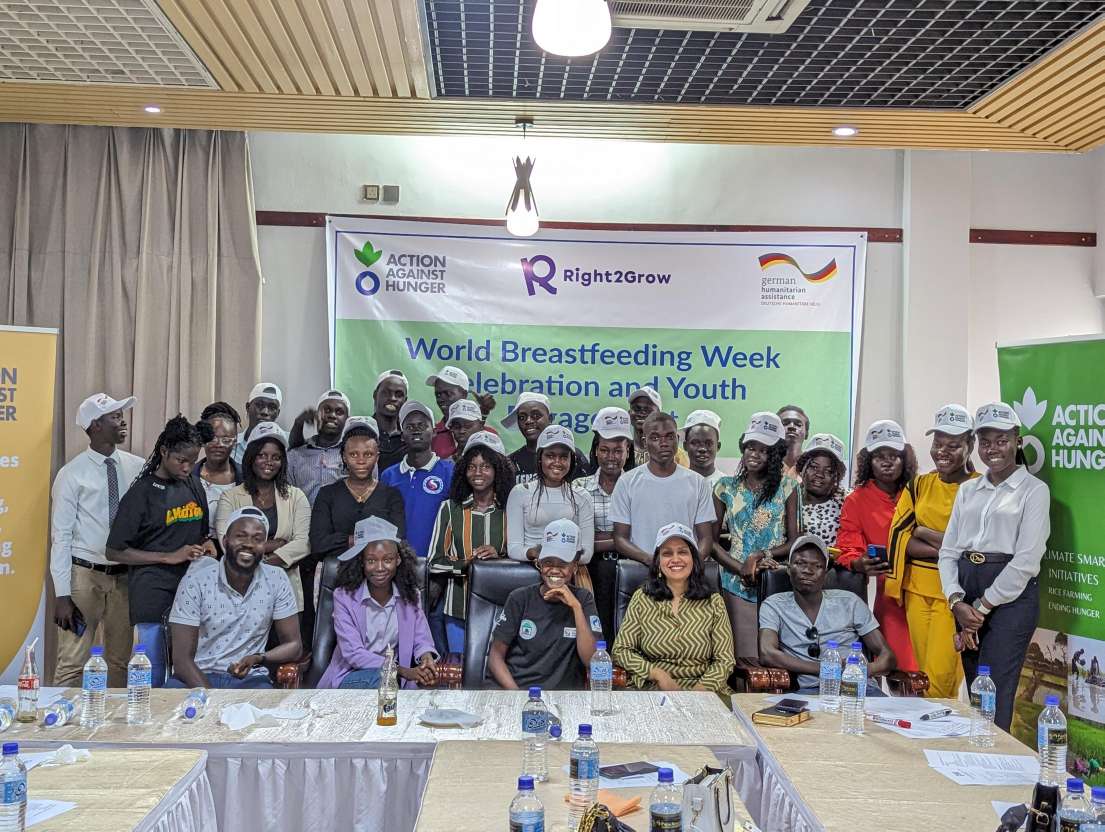 ACF_SouthSudan's tweet image. In a nation such as South Sudan, where over 74% of the population is under the age of 35, fostering meaningful discussions about breastfeeding necessitates the active engagement of youth groups. @GermanyDiplo GFFO and @Right2Grow_org  funding made it possible.