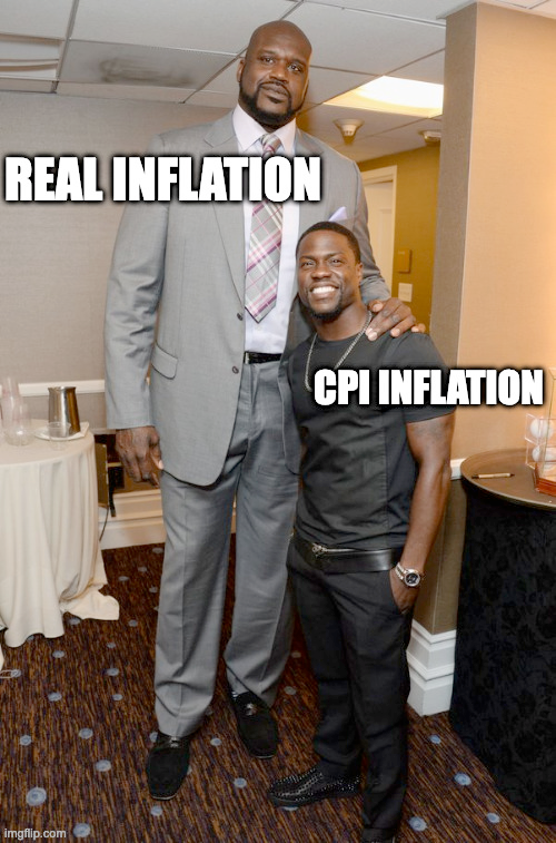 BitcoinMagazine's tweet photo. US CPI: 3.2%

Food away from home inflation: 7.1%

Shelter inflation: 7.7%

Transportation inflation: 9% https://t.co/Uqe7bd3UfC