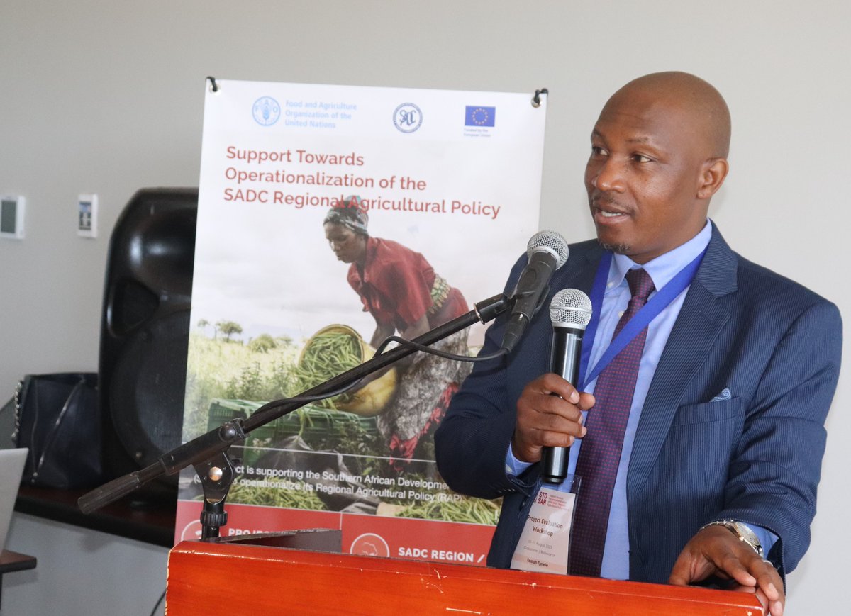 faosfsafrica's tweet photo. With @FAO_OED support the #EU funded #STOSAR Project is holding a2⃣day Evaluation Workshop in Botswana with #SADC Member States to assess the project's overall performance, impact, relevance, efficiency & key learnings to provide recommendations to inform future programming📊🌱🐂 https://t.co/jhJaunISdu