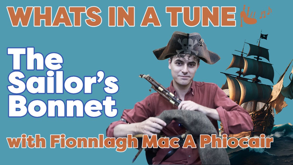 ThePipingCentre's tweet photo. In this week's instalment of What's in a Tune, Fionnlagh Mac A Phiocair takes us through The Sailor's Bonnet. It's a voyage you won't want to miss π¦β
Watch now: https://t.co/get1dSRpSt
.
.
#thenationalpipingcentre #whatsinatune #youtube https://t.co/pYJyONcpAv